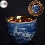  Chén sứ tráng vàng BKCECN-9246 