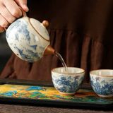  Bộ ấm chén trà gốm sứ BKCECN-9252 