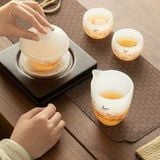  Set trà ngọc chim én mùa xuân BKCECN-9257 