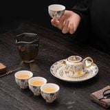  Ấm trà đơn vẽ tay họa tiết Phật BKCECN-9263 
