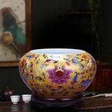  Bình gốm hoa văn thủ công BKCECN-9264 