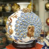  Bình hút lộc Công đuôi xòe BKCEVN-9008 