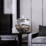  BÌNH GỐM TRÁNG MEN TRANG TRÍ BKCEVN-9025 