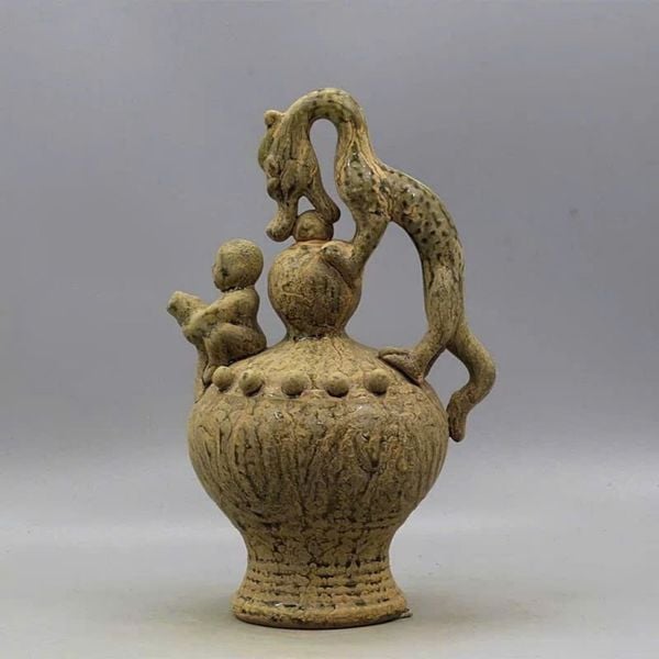  ẤM RÓT NGƯỢC MEN XANH  BKCEVN-9119 