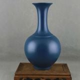  Bình gốm thiên cầu men lam BKCECN-9225 