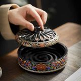  Lư hương thịnh vượng men sứ cao cấp BKCECN-9242 