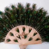  Quạt lông công siêu dày 8 lớp BKFACN-9263 