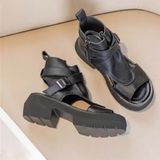  Sandal boot hở mũi phong cách châu Âu BKFAVN-9038 