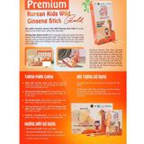  Viên uống Premium Korean Kids Wild Ginseng Stick Gold BKHEKR-9005 