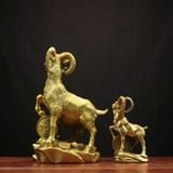  Tượng Dê Phong Thủy Bằng Đồng BKMECN-9137 