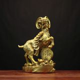  Tượng Dê Phong Thủy Bằng Đồng BKMECN-9137 