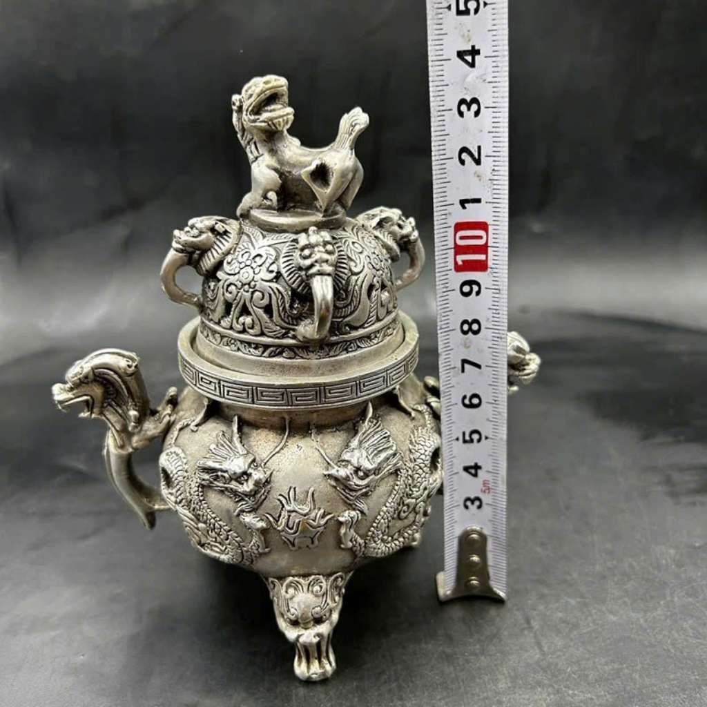  Lư xông trầm đúc đồng nguyên khối BKMECN-9140 
