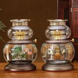  Đèn bơ lỏng hoa sen cao cấp BKMEVN-9002 