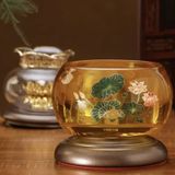  Đèn bơ lỏng hoa sen cao cấp BKMEVN-9002 