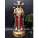  Thần tài bằng đồng vẽ màu BKMECN-9098 