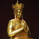  Tượng phật bằng  đồng nguyên chất BKMEVN-9135 