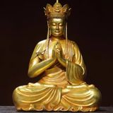  Tượng phật bằng  đồng nguyên chất BKMEVN-9135 