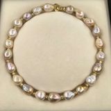  DÂY CHUYỀN NGỌC TRAI TỰ NHIÊN KIỂU BAROQUE BKSTCN-9099 