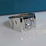  Nhẫn kim cương 1-2-3 carat BKSTCN-9107 