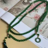  Dây chuyền ngọc xanh BKSTCN-9182 
