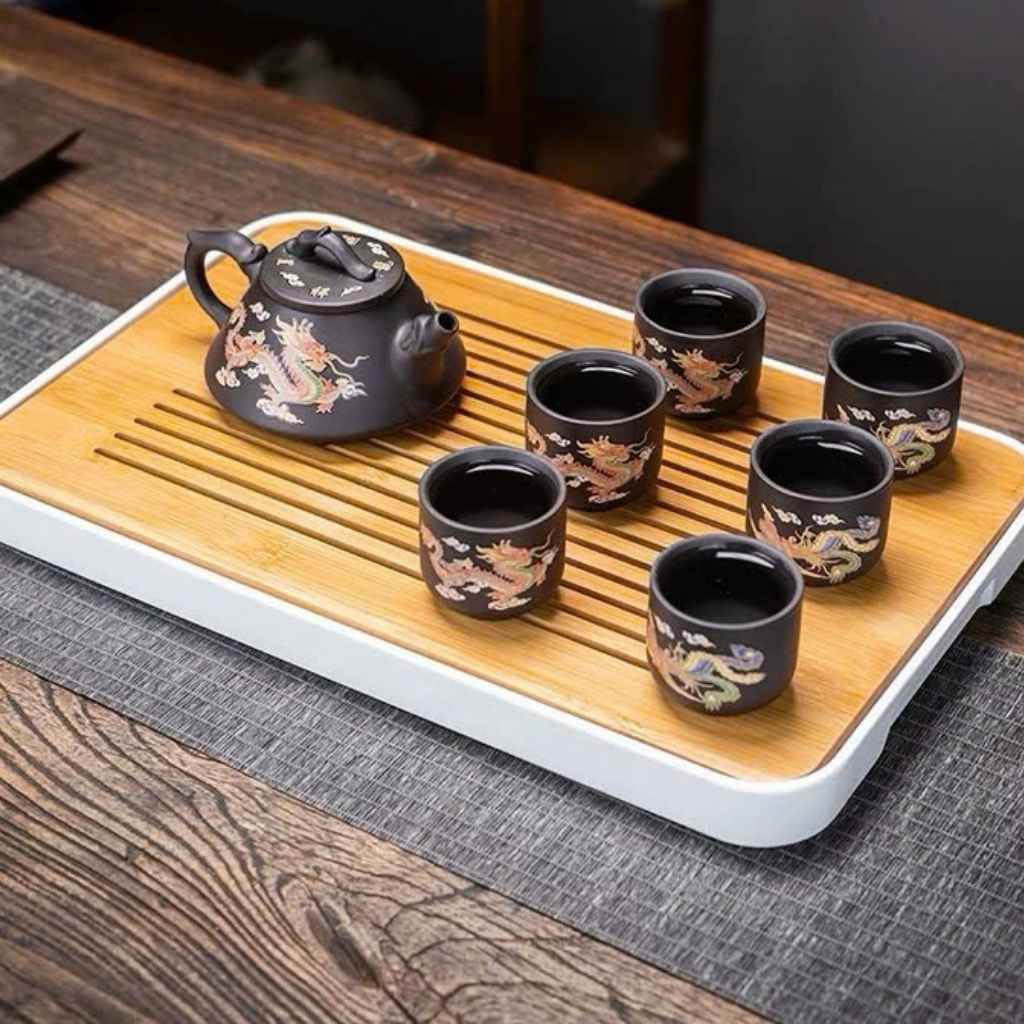  Ấm tử sa dáng cổ long  BKCECN-9255 