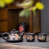  Ấm tử sa dáng cổ long  BKCECN-9255 