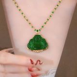  Mặt Dây chuyền ngọc bích BKSTCN-9098 