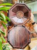  Hộp đựng bánh kẹo gỗ trắc 9 ngăn hàng mộng tàu sịn 