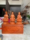  BỘ TƯỢNG TAM THÁNH GỖ HƯƠNG 