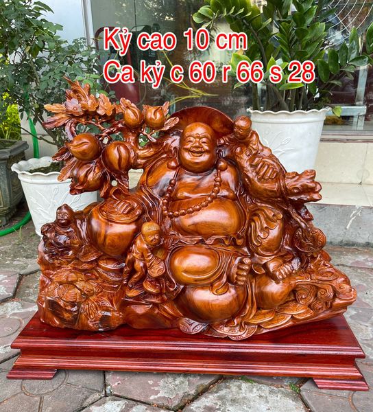  Bức Tượng Di Lạc Tam Phúc Vác Đào - Biểu Tượng May Mắn và Thịnh Vượng 