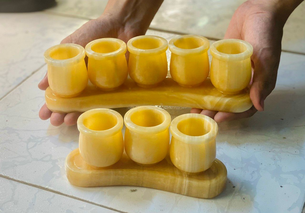  combo chén thế chất cực kì đẹp ạ  Bộ chén thờ 1 khay 3 chén 