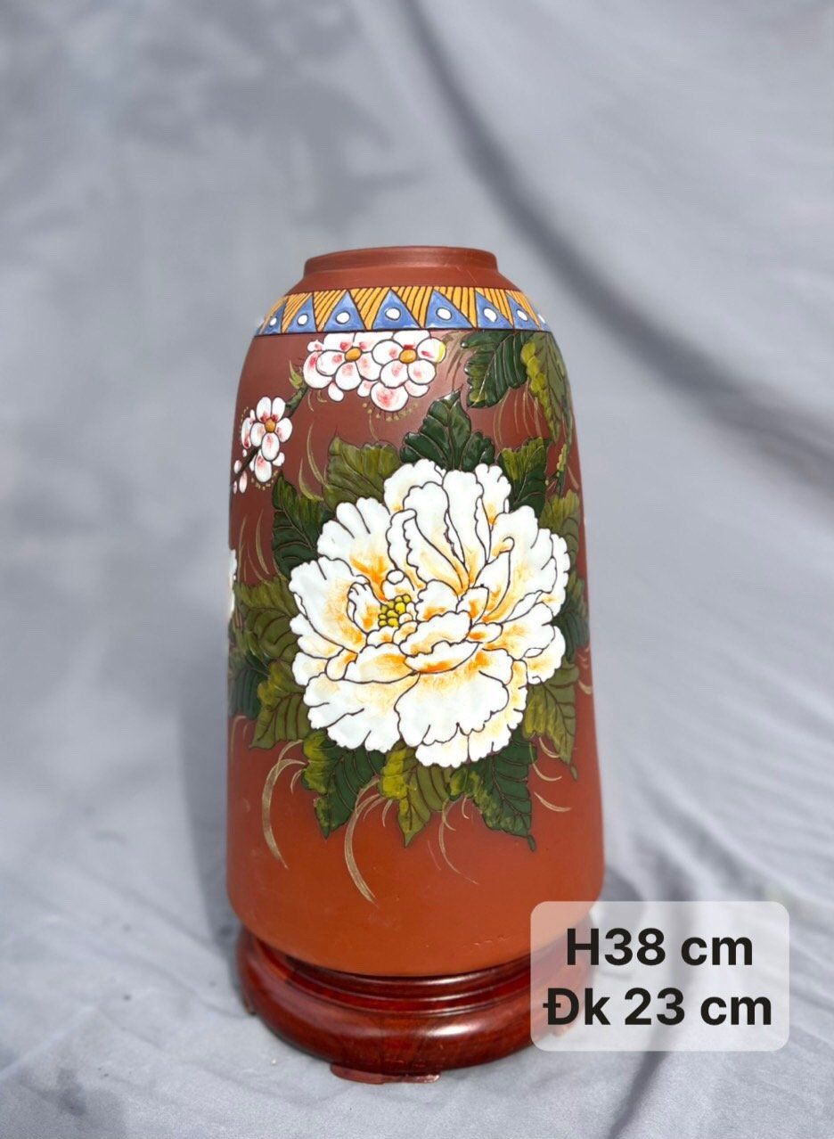  Chuông cắm hoa  Bát Tràng 