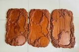  Khay Trà Gỗ Hương Chạm Khắc Hạc Cao Cấp 