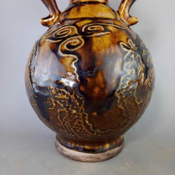  Bình gốm sứ hoạ tiết rồng BKCECN-9135 