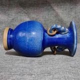  Bình gốm men xanh cobal BKCECN-9149 