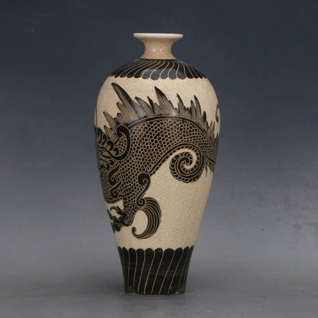  Bình Hoa Họa Tiết Nghệ Thuật Trang Trí BKCECN-9169 