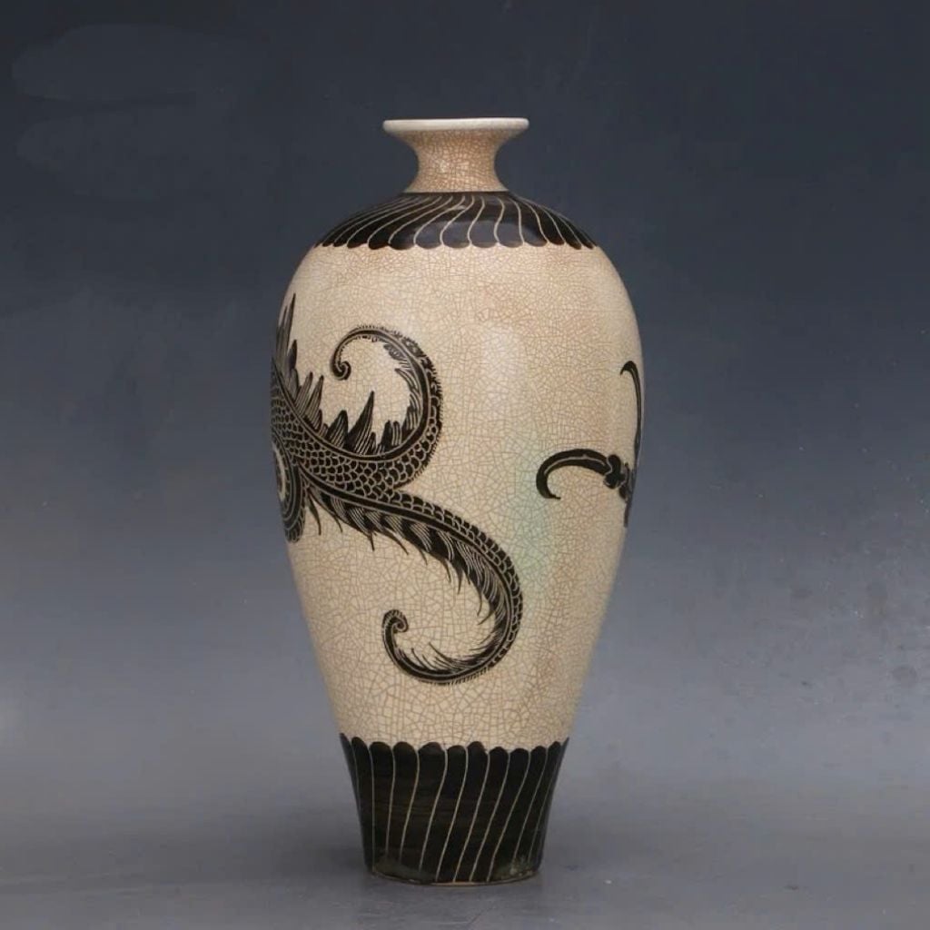  Bình Hoa Họa Tiết Nghệ Thuật Trang Trí BKCECN-9169 