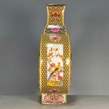  Bình gốm hồng họa tiết Chim én mùa xuân BKCECN-9178 