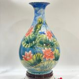  Bình tỳ bà vẽ vàng BKCEVN-9080 