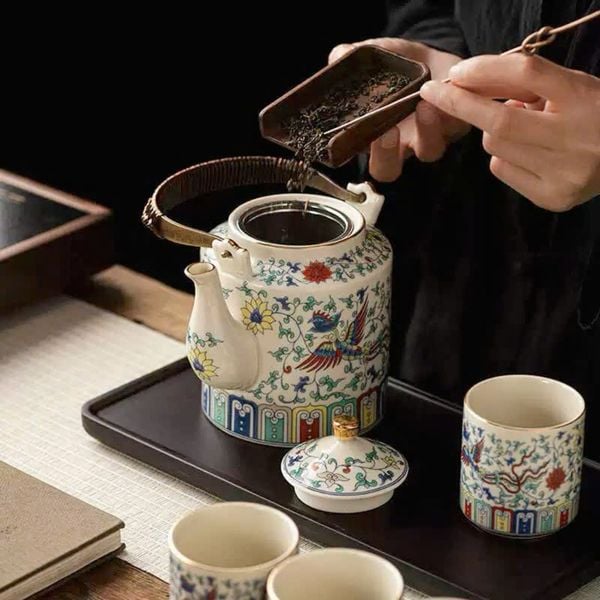  Ấm chén phượng hoàng BKCECN-9094 