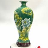  Mai bình tích lộc vẽ tay liên hoa cát tường BKCEVN-9181 