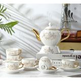  Bộ ấm chén cao cấp họa tiết hoa hồng BKCEVN-9200 