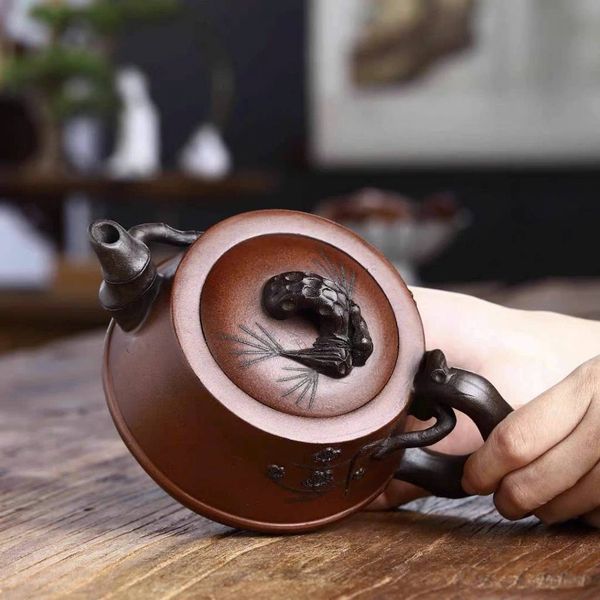  Ấm trà Tử Sa quai trúc BKCEVN-9202 