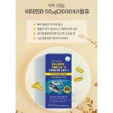 VIÊN UỐNG BỔ SUNG OMEGA 3 & DHA Hàn Quốc Chính Hãng BKHEKR-9130 