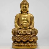  Tượng đồng vàng phật tổ BKMEVN-9093 