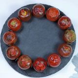  Vòng tay mã não đỏ nguyên khoáng BKSTCN-9141 