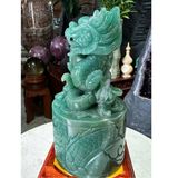  Ấn rồng thạch anh xanh BKSTVN-9121 