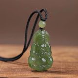  Dây chuyền Quan Âm ngọc tự nhiên BKSTCN-9125 