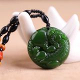  Mặt Dây chuyền ngọc bích tự nhiên BKSTCN-9127 