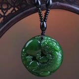  Mặt Dây chuyền ngọc bích tự nhiên BKSTCN-9127 